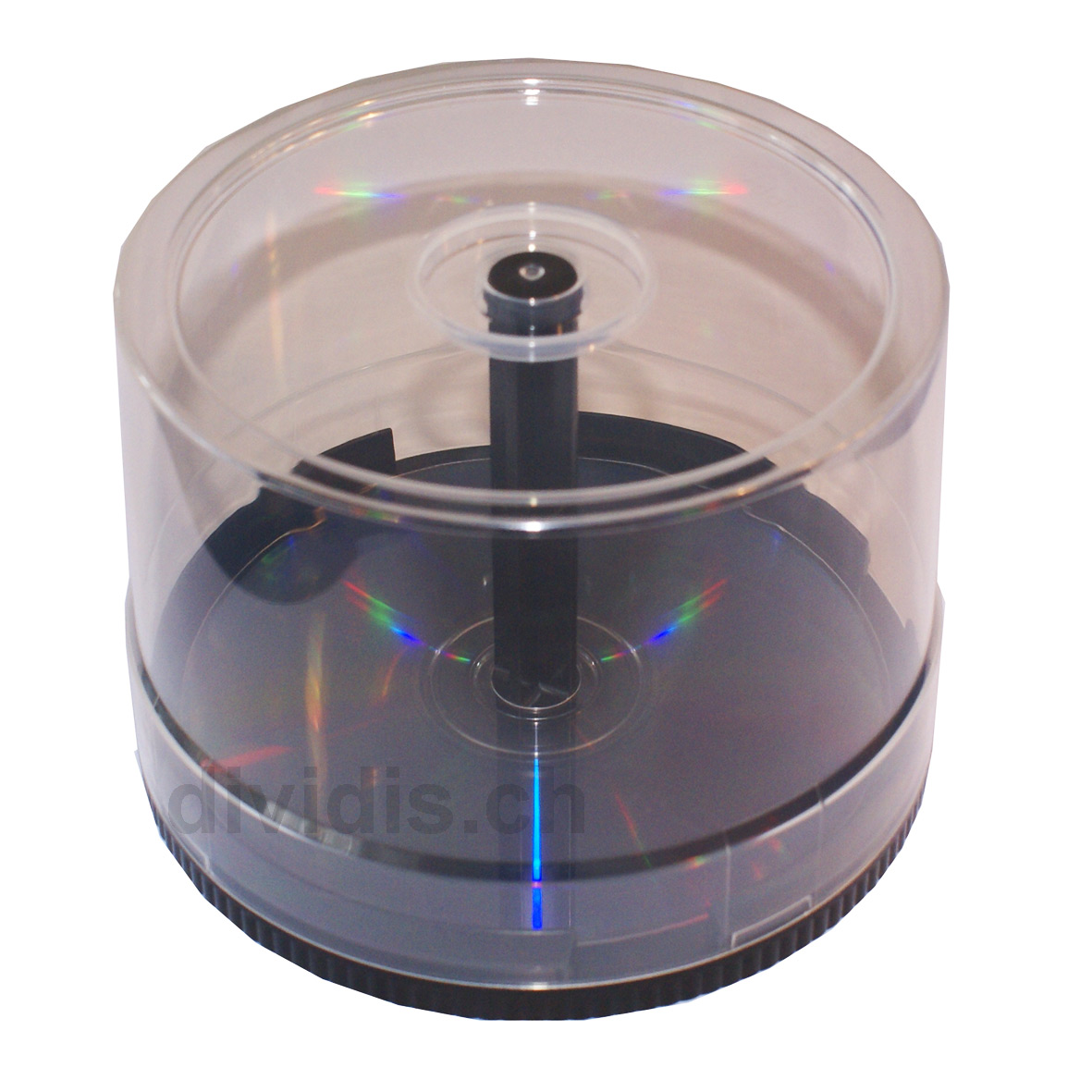CD/DVD Qualitäts-Cakebox für 50 Discs