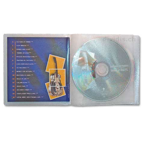 PP-Hülle "MultiViewPack" für 2, 3, 4 oder 5 Discs