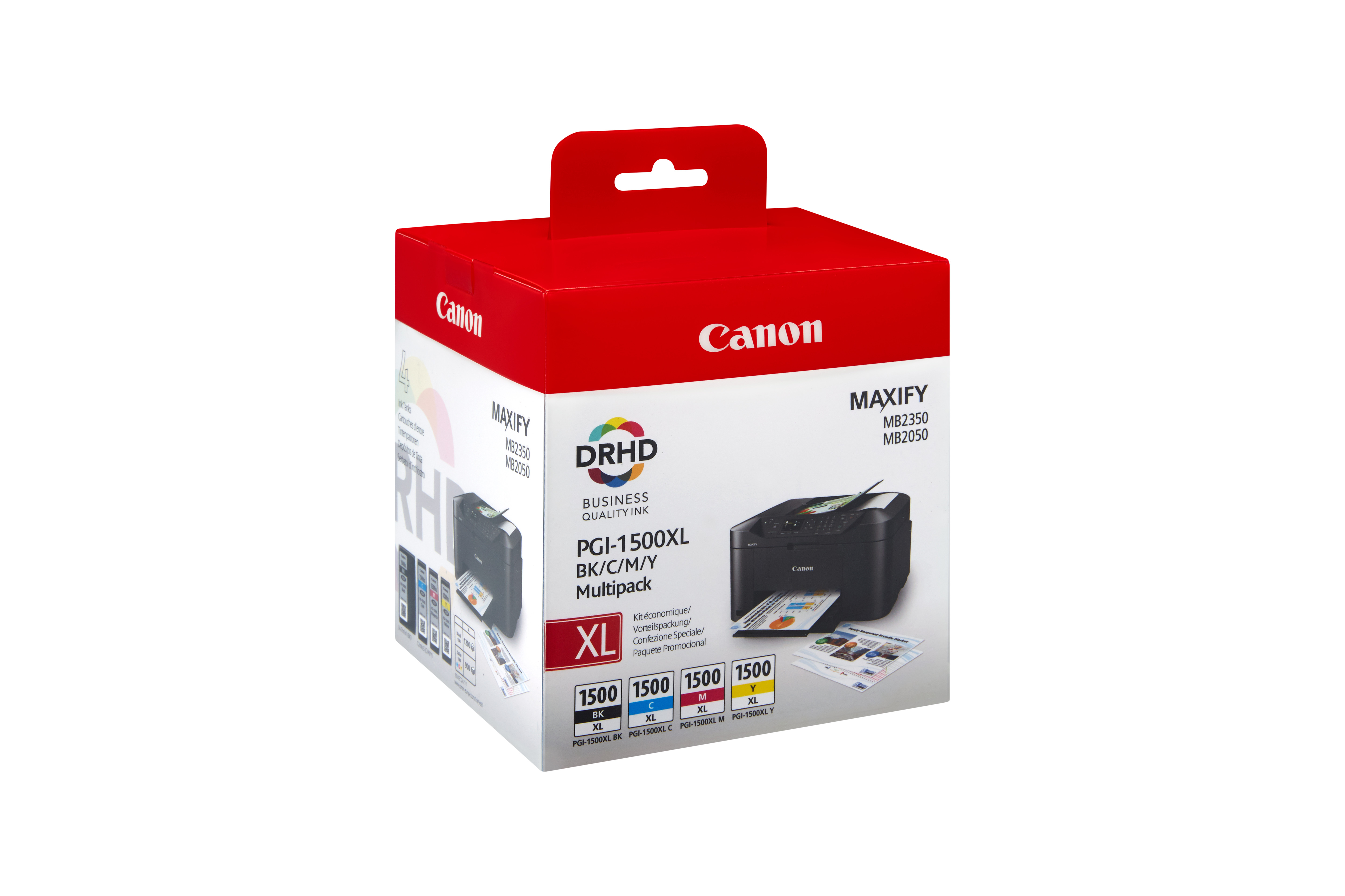 CANON Multipack Tinte XL BKCMY PGI-1500 MAXIFY MB2050/MB2350 70.7ml
