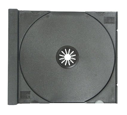 CD Tray schwarz für 1 Disc