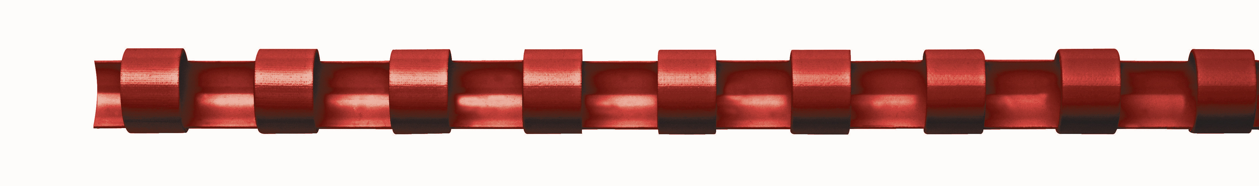 FELLOWES Plastikbinderücken 6mm 5330202 rot 25 Stück