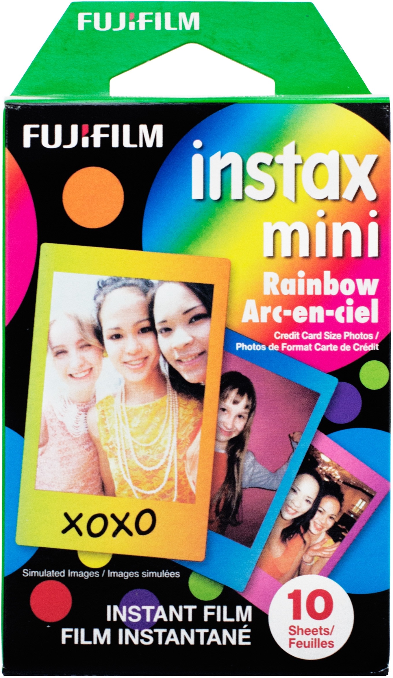 FUJIFILM Rainbow 51162486 Instax Mini 10 Blatt