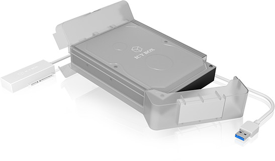 ICY BOX Ext. Gehäuse 3.5" USB 3.2 G1 IB-AC7056 Kunststoffhülle