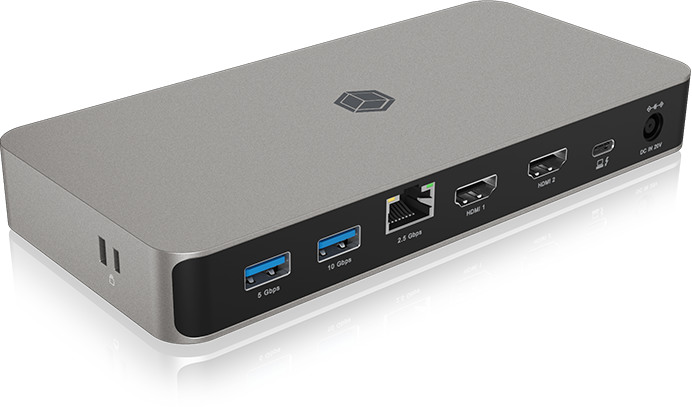 ICY BOX USB4 DockingStation IBDK2880C 2x8K HDMI, 3x USB-A 1x USB-C