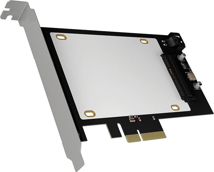 ICY BOX PCIe-Karte, 1x 2,5" U.2 IB-PCI201 (SFF-8639) zu PCIe 3.0 x4,