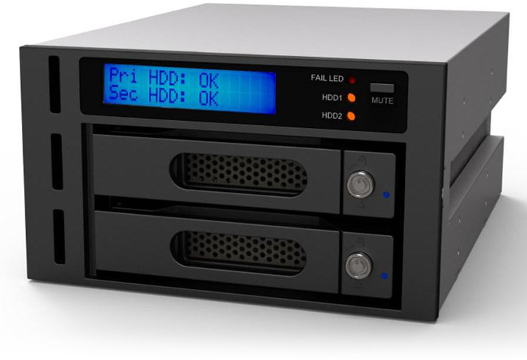 ICY BOX Int. RAID, 2x3,5" HDD to SATA IR2622 Raid 0,1 SATA III 6 Gbit/s