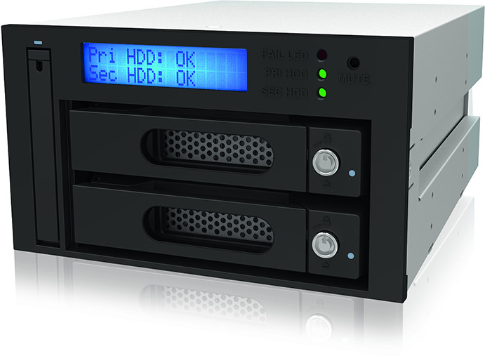ICY BOX Int. RAID System für 1x 2,5" IR2623-S3 (JBOD) und 2x 3,5"