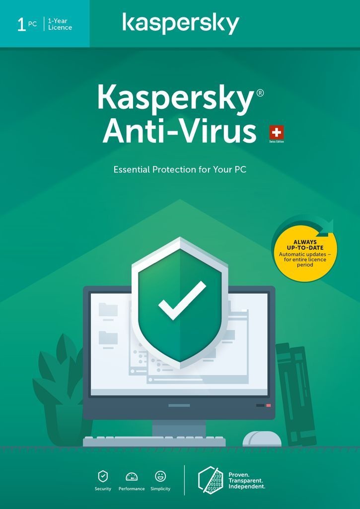 KASPERSKY Kaspersky Anti-Virus KL1171G5A 1 PC