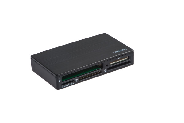 LINK2GO USB 3.0 Card Reader CR3000BB All-in-One