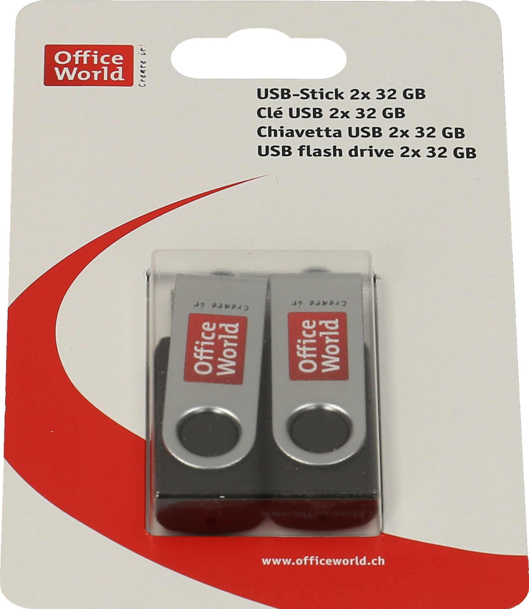 OFFICE WO USB-Stick 2x 32 GB 30643