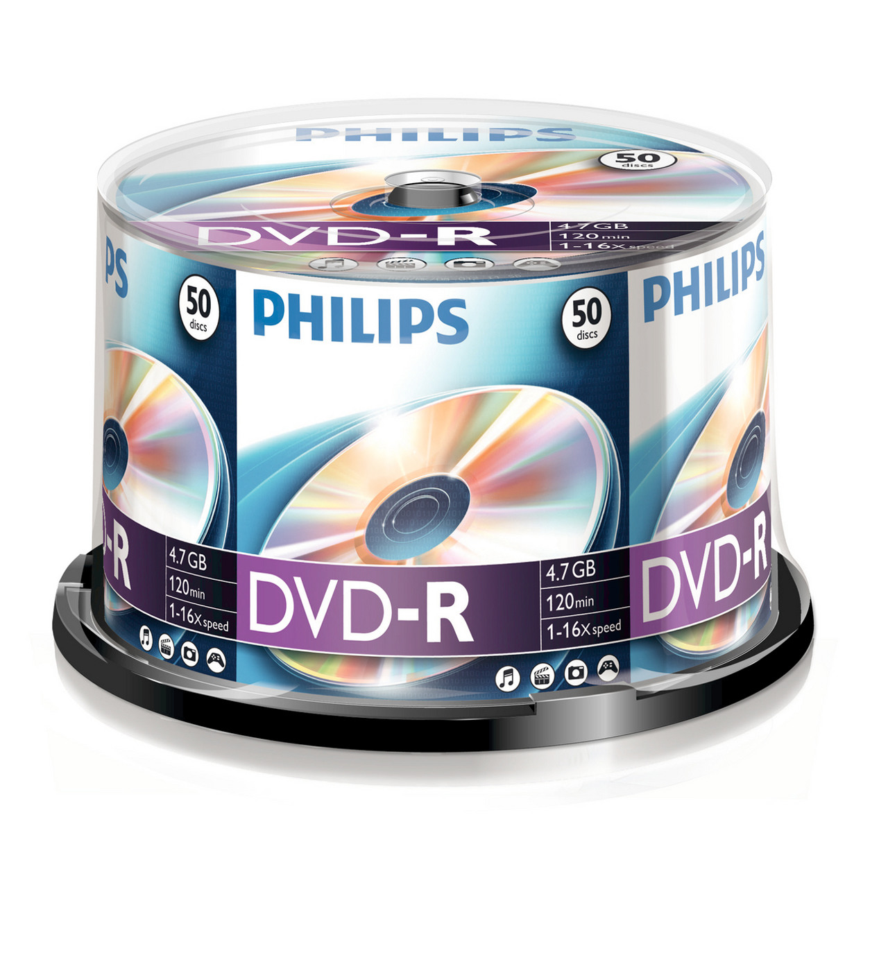 PHILIPS DVD-R DM4S6B50F 50er Spindel