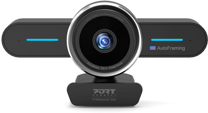 PORT Mini Conference Camera 4K 902003 Autoframing, Black