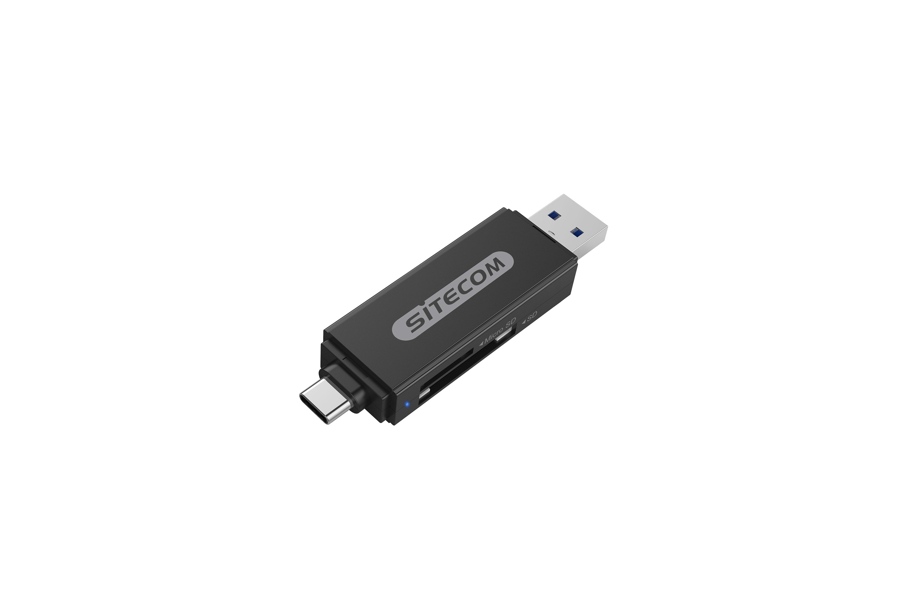 SITECOM Dual USB Card Reader MD-067 USB-C & USB-A