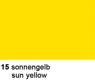 URSUS Plakatkarton 68x96cm 1001515 380g, gelb