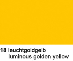 URSUS Plakatkarton 68x96cm 1001518 380g, gelb