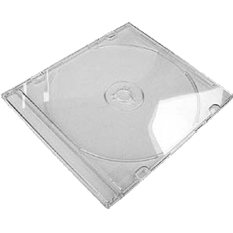 CD Slimhülle transparent 5.2mm